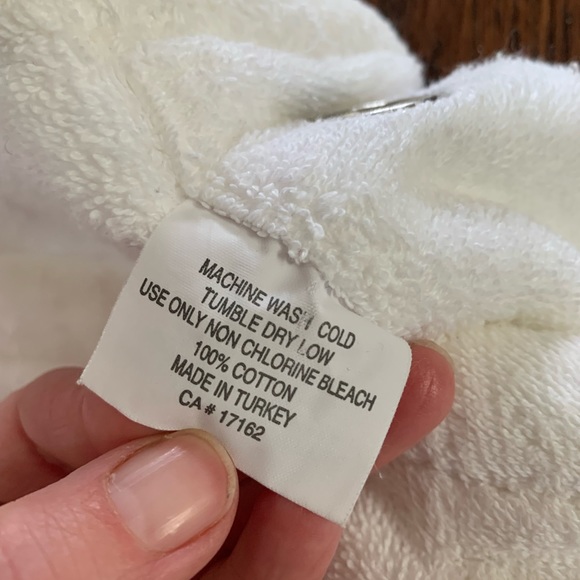 CUSTOM MADE TERRY CLOTH SHOWER CURTAIN - Picture 6 of 6